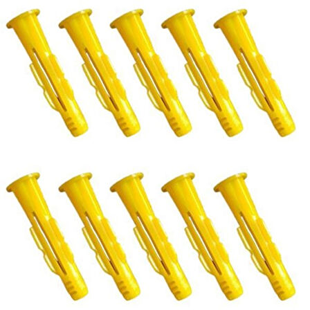 10 MM ROKET DÜBEL SARI (500 LÜ PAKET)