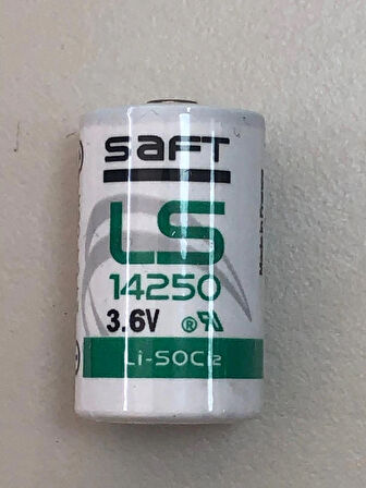 3 ADET SAFT LS 14250 3,6V  LİTHİUM PİL