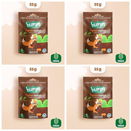 keçi boynuzlu ve Fındıklı kurabiye 55 g*4 adet