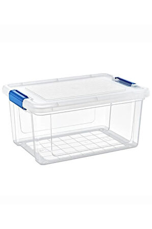 Hobby life Glassy Kilitli Saklama Kabı 16 litre Saklama Kabı Erzak Kabı Kilitli Saklama Kabı
