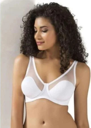 Toparlayıcı Tül Detaylı Soft 9200 Cup Sütyen
