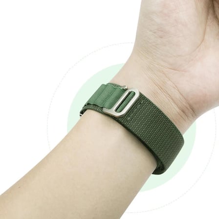 Gpack Apple Watch 7 45mm Kordon Ayarlanabilir Kumaş HS06