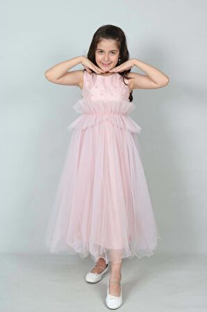 Kız Çocuk Düğün Abiye Elbise Mezuniyet Kıyafeti 