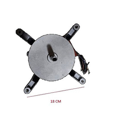 İNOKSAN-EMPERO FIRIN FAN MOTORU 850W 1400 RPM 380V/220V 2,6/1,5A 