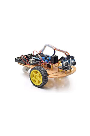 Emes Robotik Engelden Kaçan 2wd Robot Araba Kiti C1