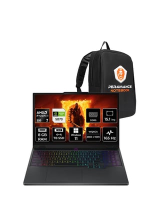 Legion 5 Ryzen AI 7 350 8GB 4TB+4TB SSD RTX5070/8GB 115W 15.1" QHD+ OLED 1000nits 165Hz W11H