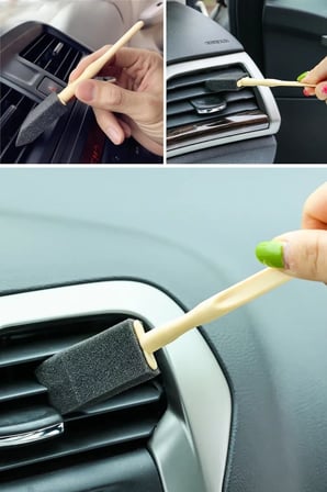 Roichil® 5'li Araba Havalandırma Temizleme Fırçaları Klima Çıkışları,Toz Alma&Otomobil İçi Detaylı Mini Temizlik Aparatları