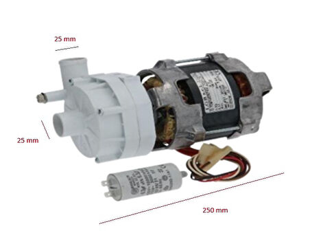 LGB YIKAMA MOTORU ZF-116SX 220V 200W 1,0A 2800RPM