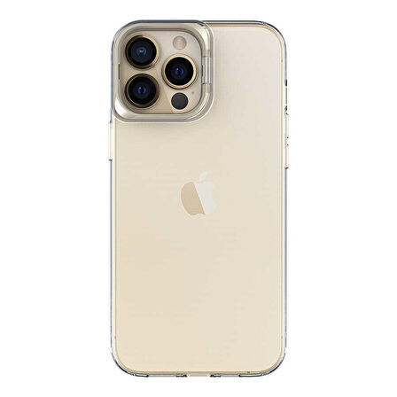 Smcase iPhone 13 Pro Kılıf Skuba PC Sert Standlı Silikon