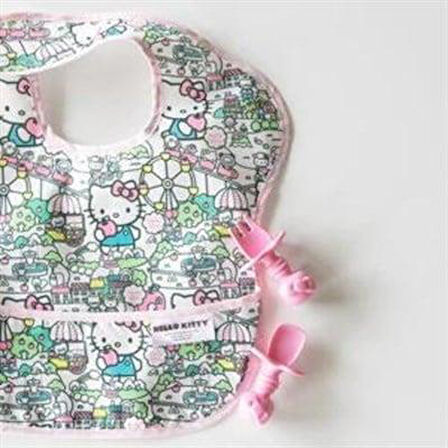 Superbib Önlük 3'lü Paket -Hello Kitty