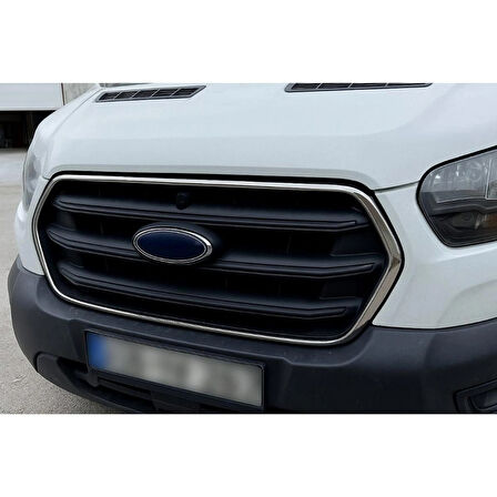 F. Transit Krom Ön Panjur Çerçevesi 4 Parça 2019 Üzeri Paslanmaz Çelik Uyumlu