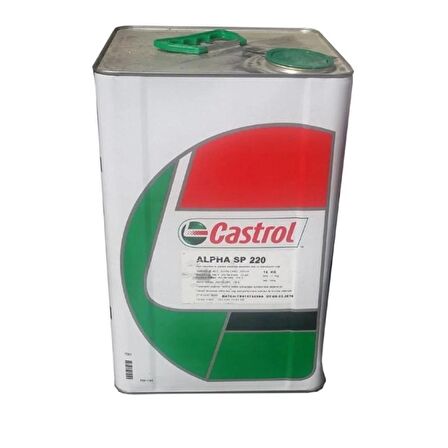 Castrol Alpha SP 220 18 Lt Şanzıman Dişli Yağı