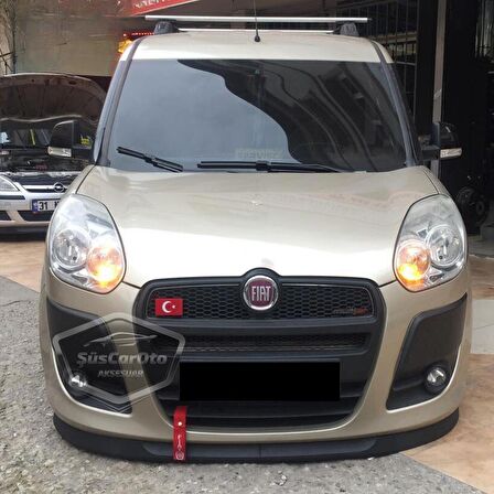 Fiat Doblo D3 2010-2015 Uyumlu Üniversal Astra H lip Esnek Ön Lip 2 Parça Tampon Altı Dil Karlık Ön Ek