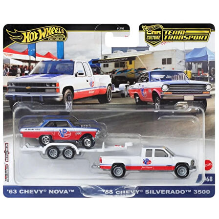 Nessiworld  Team Transport 63 Nova 88 Chevy Silverado 3500 HRV42