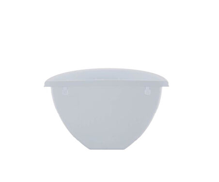 Omnipazar SO-DD03 Dekoratif Damla Duvar Saksı 3.4 Lt Beyaz 6 Adet