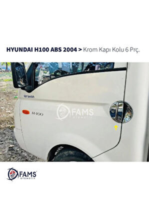 Hyundai H100 ABS Krom Kapı Kolu 2 Kapı 6 Parça 2004 Üzeri