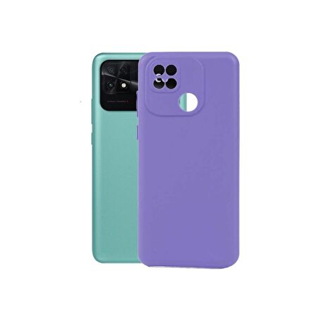 Smcase Xiaomi Redmi 10c Kılıf Kamera Korumalı Biye Silikon
