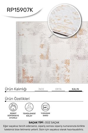 ANATOLIA HALI / SİMA- Kahve/Krem- Özel Ölçü-Salon , Oturma Odası ve Koridor Halısı