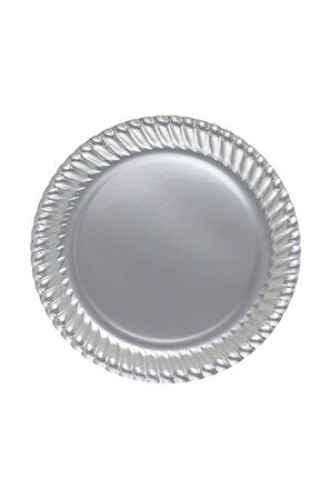 TABAK KARTON GÜMÜŞ 8'Lİ