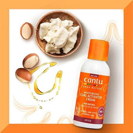 Cantu Kıvırcık ve Dalgalı Saçlar İçin Bukle Nemlendirici ve Belirginleştirici Krem 89 mL