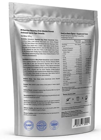 PR Nutrition Recovery Drink Powder 1275 Gr - Çikolata 
