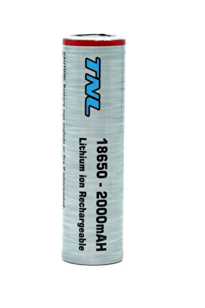 18650 30A Discharge 2000mAH 3.7 Li-ion Başlıksız Şarjlı Pil