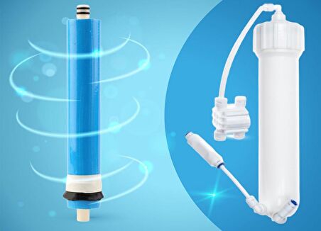 SU ARITMA CİHAZI MEMBRAN HOUSING SETİ + EKONOMİK MEMBRAN