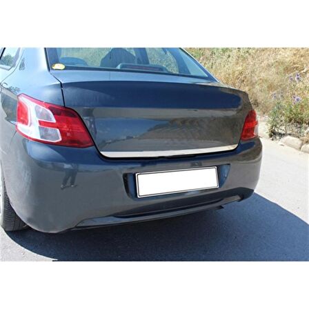 Markadan Peugeot 301 Krom Bagaj Alt Çıta 2012 Sonrası Paslanmaz Çelik