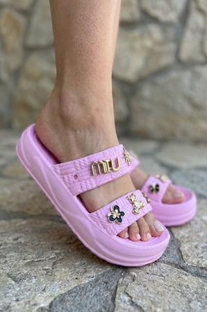 Mayhew Pembe Ortopedik Kadın Terlik