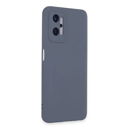 Realme 9i 4G Kılıf Nano içi Kadife Silikon - Gri