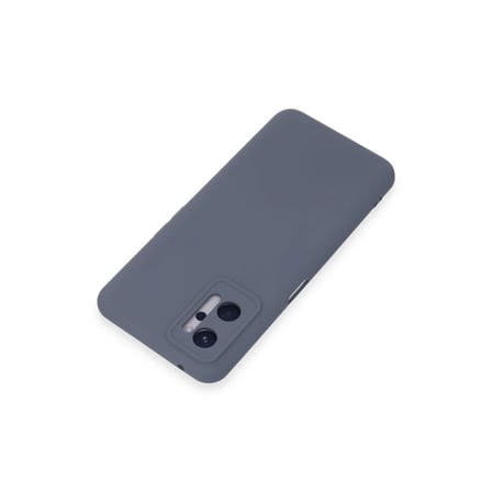 Realme 9i 4G Kılıf Nano içi Kadife Silikon - Gri