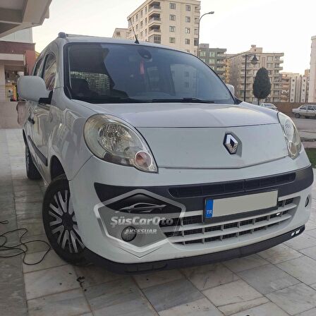 Renault Kangoo 2 2008-2021 Uyumlu Üniversal Laguna Lip Esnek Ön Lip 2 Parça Tampon Altı Dil Karlık Ön Ek