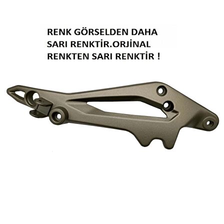 Mondial DrifT L ,KD 125F ,Kiden SAĞ Basamak Braketi Basamaksız (Orjinalden Açık Renktir )-Arasmoto