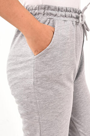 Jogger Paça Beli Lastikli Eşofman Altı