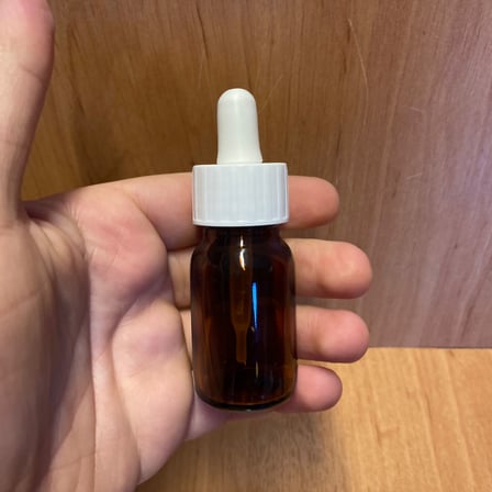 20 Ml Plastik Damlalıklı Amber Cam Şişe , 20Cc Kahverengi Cam Şişe Damlalıklı x 6 Adet