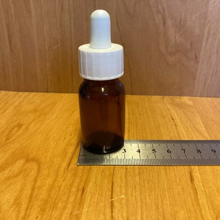 20 Ml Plastik Damlalıklı Amber Cam Şişe , 20Cc Kahverengi Cam Şişe Damlalıklı x 6 Adet