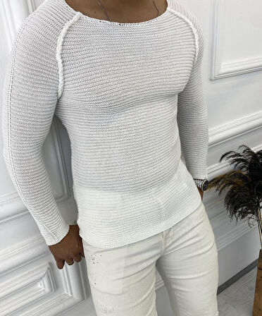 Kazak Slim Fit Triko Dar Kesim Kazak