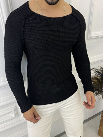 Kazak Slim Fit Triko Dar Kesim Kazak