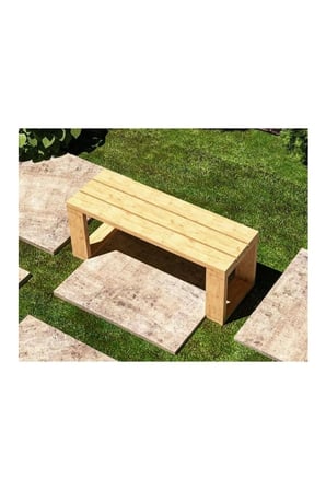 DizyWood Masif Ahşap Bank Bench – Dekoratif Oturma Bankı