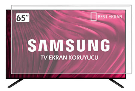 Samsung 65DU8100 Tv Ekran Koruyucu - Samsung 65" inç Crystal UE65DU8100UXTK Tv Koruyucu