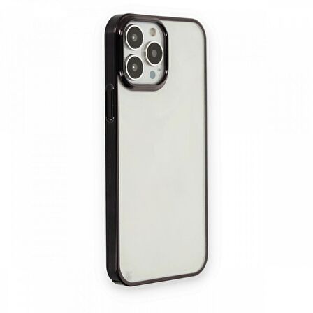 Smcase iPhone 14 Pro Max Kılıf Pixel Bumper Sert Silikon