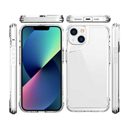 Smcase iPhone 14 Kılıf Tmax Hybrid Airbag Silikon