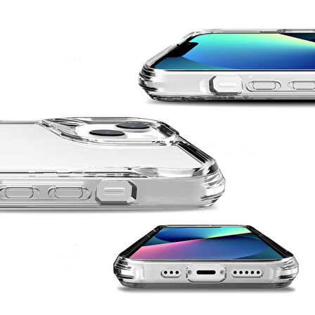Smcase iPhone 14 Kılıf Tmax Hybrid Airbag Silikon