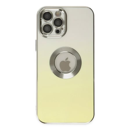 Apple iPhone 12 Pro Kılıf Best Silikon - Sarı