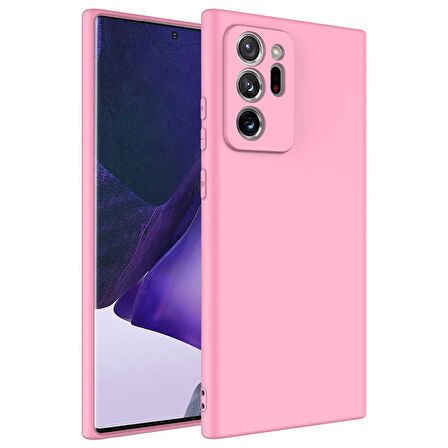 Smcase Samsung Galaxy Note 20 Ultra Kılıf Kamera Korumalı Mara Lansman Silikon 