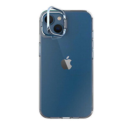 Smcase iPhone 14 Plus Kılıf Skuba PC Sert Standlı Silikon