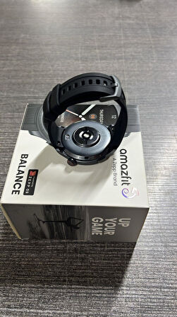 Amazfit Balance Siyah Akıllı Saat (OUTLET) (12 AY EVOFONE GARANTİLİ)