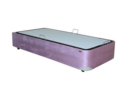 Bengi Ticaret Tay Tüyü Tek Kişilik Pembe Başlıksız Baza 