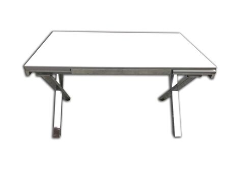 Masa X AYAK Model Metal Transmisyon Nikelaj Dikdörtgen Kelebek Yan Açılır Kutuda sevk El yapım