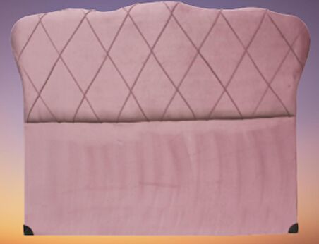 Başlık ALC GONDOL Model 150 Cm Kapitone Baby Face PEMBE RENK İtinalı paket kargo Kumaş Döşeme El Yapım 